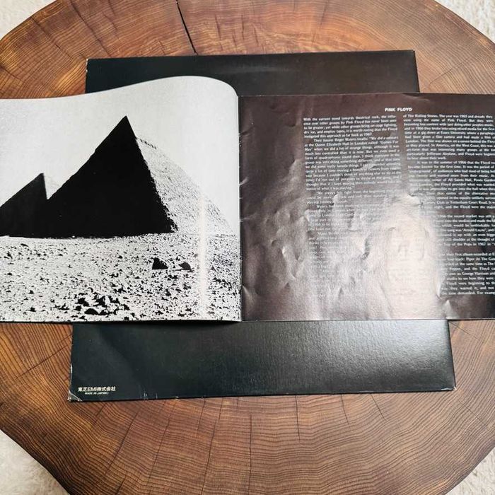 Pink Floyd	Dark Side Of The Moon	EX-/EX+	Japan Obi LP	1974	Emi	EMS-803