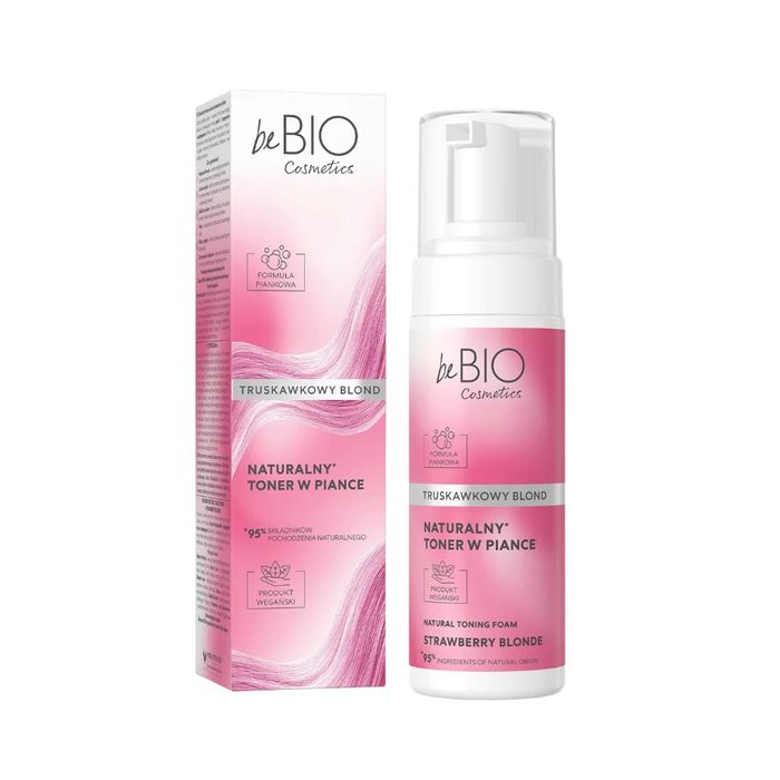 BeBio Ewa Chodakowska Naturalny toner w piance Truskawkowy Blond 120ml