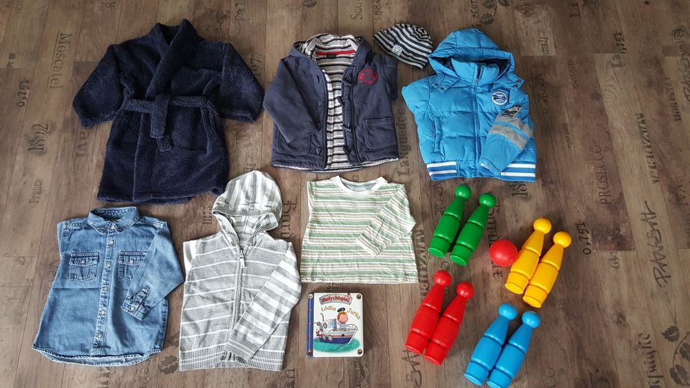 Zestaw ubranek dla chłopca 2-3 lata, rozmiar 92-98