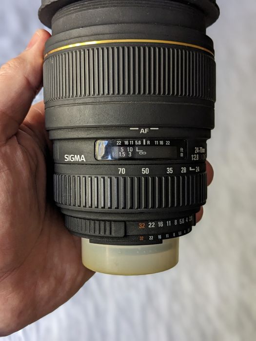 Nikon d700 + Sigma 24-70mm f2.8 nikkor AF