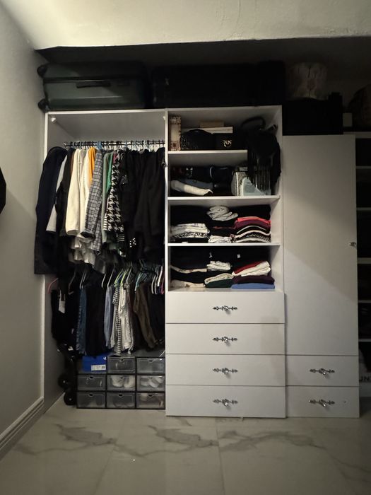 Garderoba biała zestaw