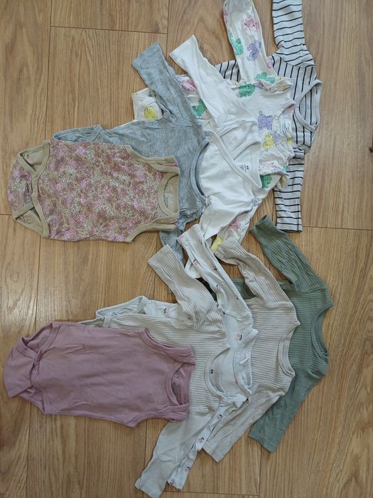 Zestaw ciuchów hm body bluzy getry