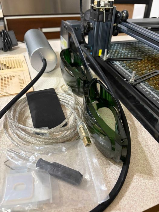 AtomStack P7 M30 – laser/ploter CNC grawer/wycinarka + akcesoria