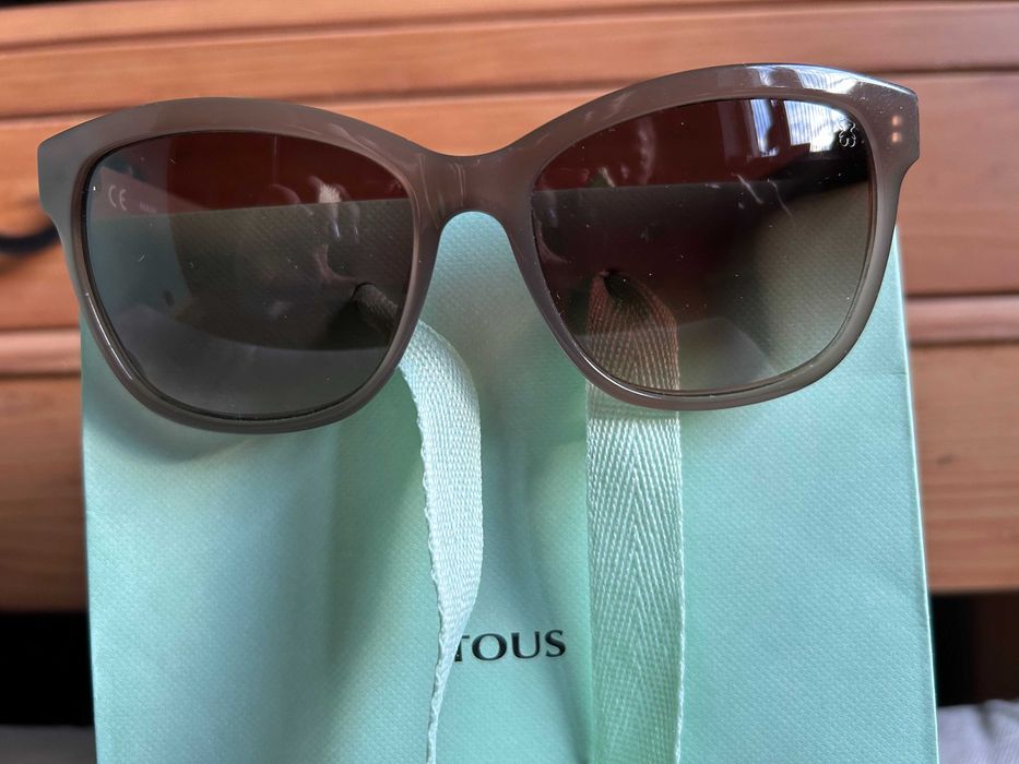 TOUS okulary przeciwsłoneczne beżowe / brązowe