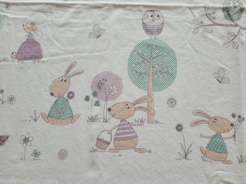 Pościel dziecięca 40x60 90x125 zwierzęta leśne