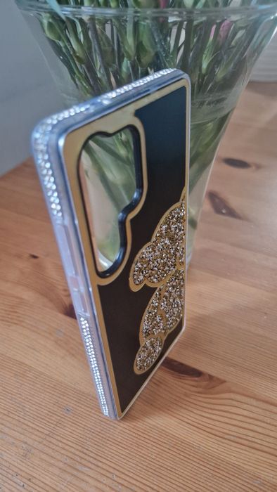 Teddy Bear Case do Samsung Galaxy S25 Ultra złoty