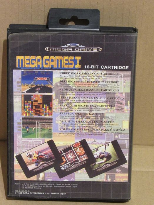 Mega Games I para Sega Mega Drive completo