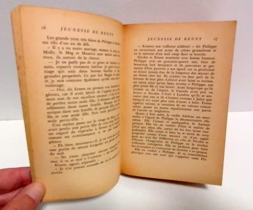 Jeunesse de Renny, de Mazo de la Roche (edição francesa)