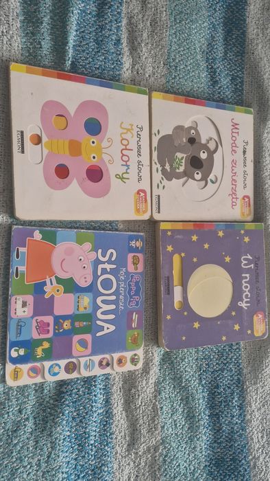 Zestaw 4 książek dla dzieci
