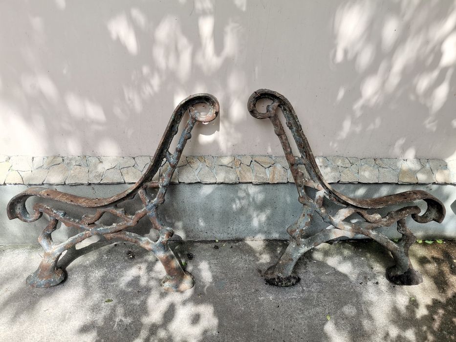 Лавка чавунна ножки  лавочка чугун