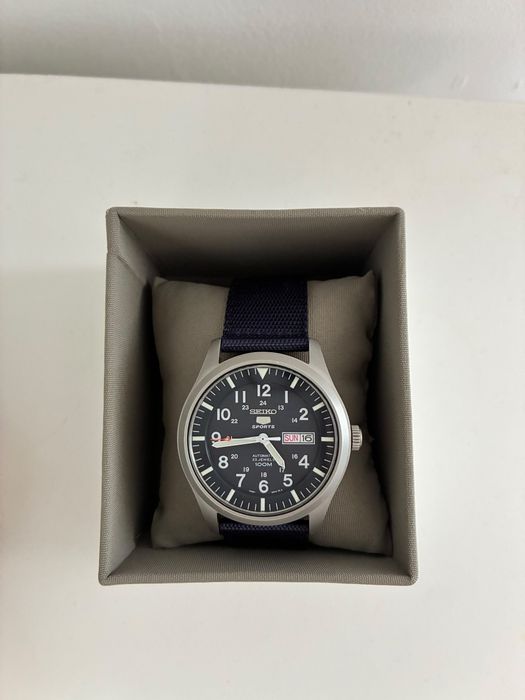 Seiko 5 Sports Military Day Date