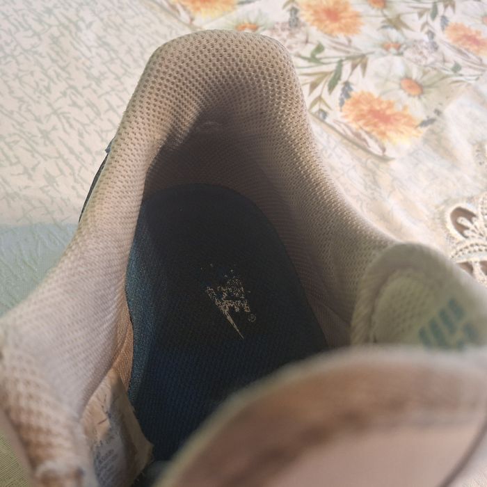 Buty nike biało niebieskie