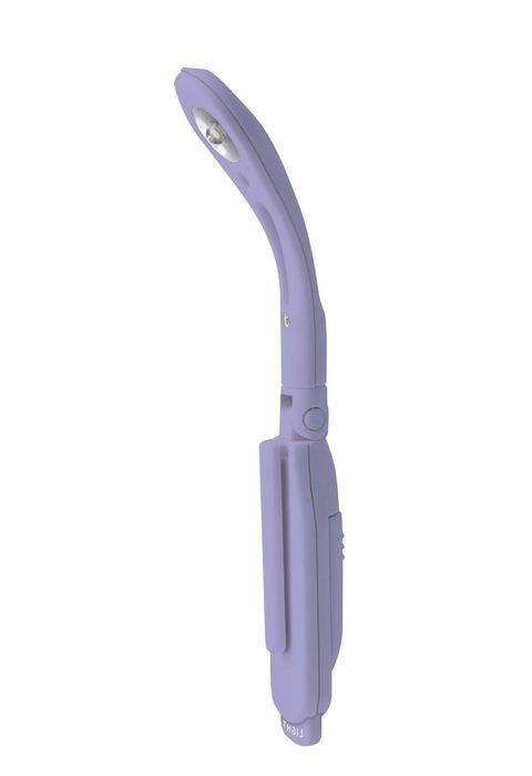 Lampka do książki, liliowa. IF. Nowy Produkt
