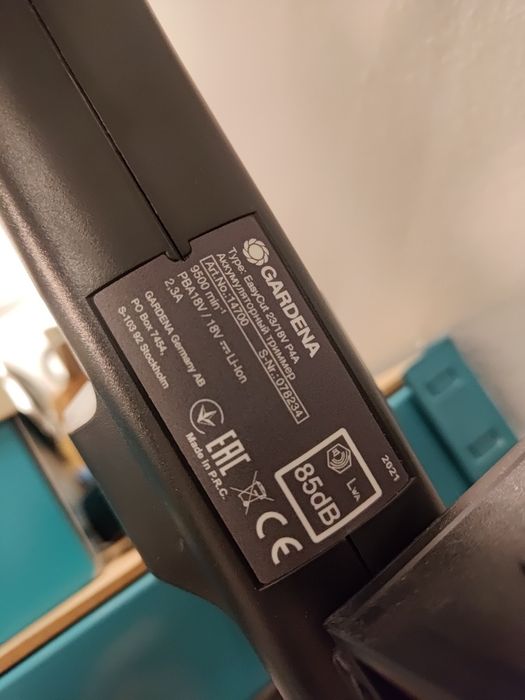 Podkaszarka akumulatorowa Gardena Easy Cut nożyki Aku Ładowarka