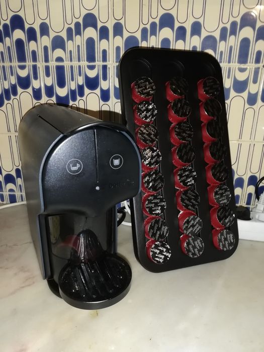 Porta cápsulas café Delta Q e Nespresso
