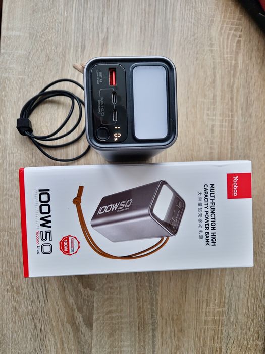 Новий повербанк Yoobao Ultra 50000mah 100W 65W для MacBook, Iphone