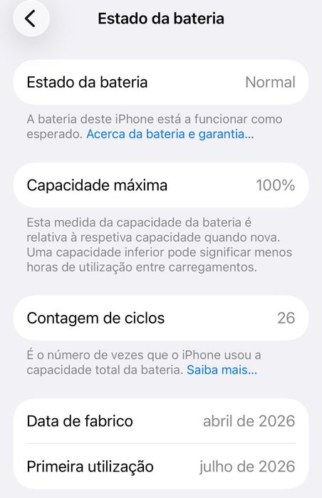 iPhone 17e 256GB - 1 MÊS USO
