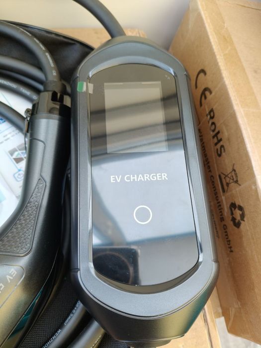 Надійність‼️Зарядка 32A 7kw Type 1/Type2/Gbt +wifi Tesla 3/5m Ev charger віддалене керування Bluetooth Америка Європа Китай тайп 2 тайп 1 гбт 6-32А
