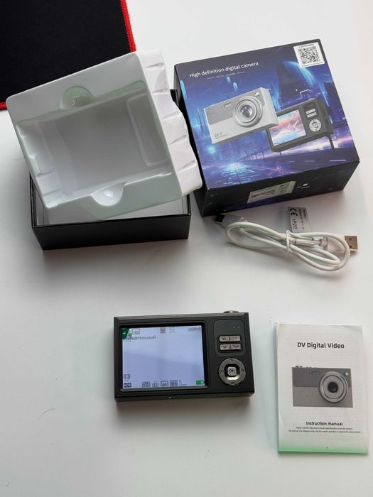 Цифровий фотоапарат 68 МП 4K 16х автофокус стабілізація зображення 2,8