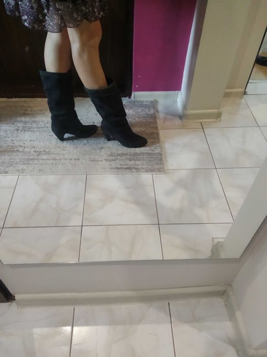 Kozaczki zamszowe 37