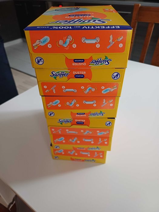 Miotełka do Kurzu Swiffer Duster Mikrofibra + 3 Wkłady - Zestaw