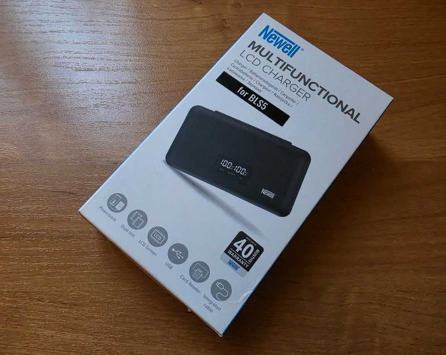 Ładowarka oraz akumulator do Olympus OM System M10 Mark III BLS-50