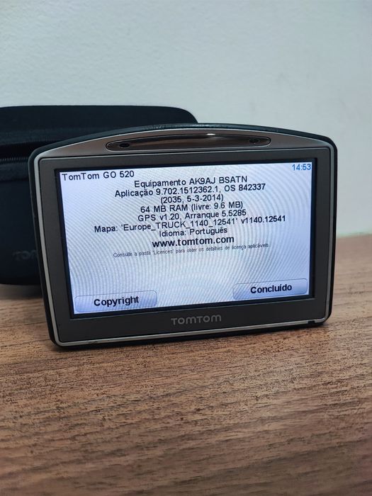 GPS TomTom Truck Profissional Camião/Autocarro