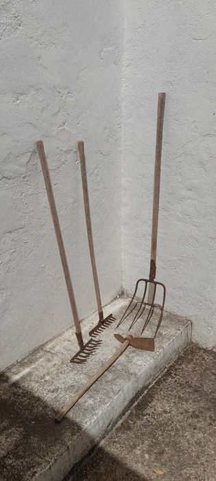 Lote de 3 Instrumentos agriculas