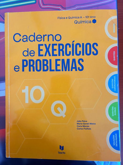 Caderno de atividades Química 10 ano