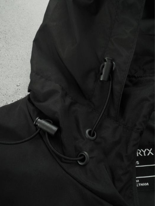 Чоловіча Вітрівка Arc'teryx | Водовідштовхуюча Куртка | Чорна | S–3XL