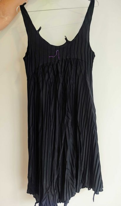 Vestido plissado da Cotélac