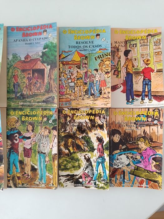 Conjunto de livros O Enciclopédia Brown