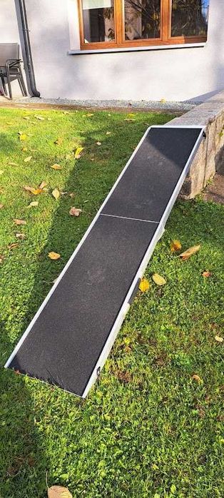 Trap, rampa dla dużego psa , aluminiowa, składana