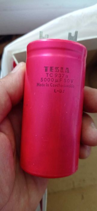 Конденсатор TESLA TC 937a 5000мкф 50V, новий та БУ