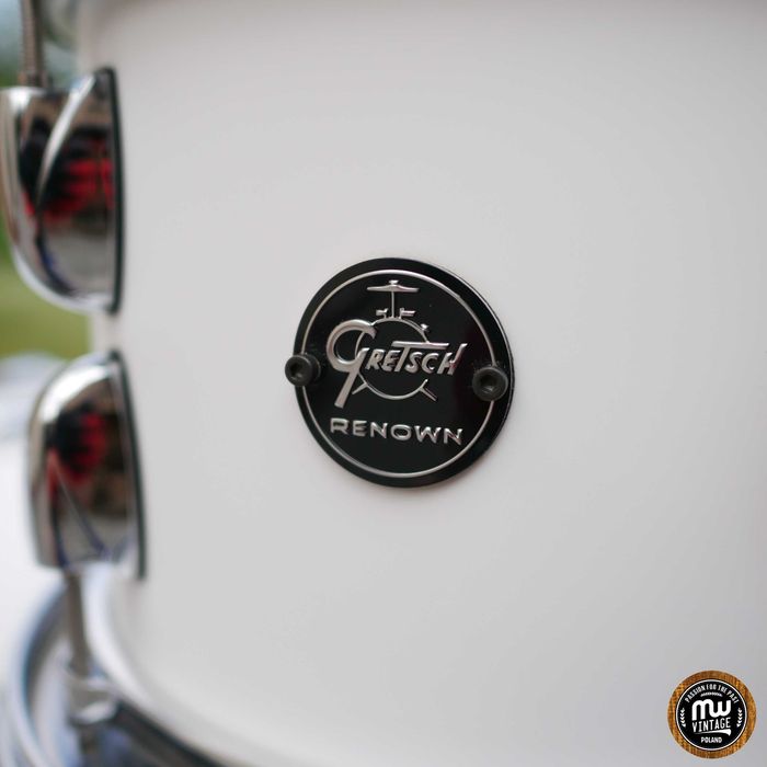 ‼️ Perkusja Gretsch Renown Maple 22", 10”, 12", 16" Satin White ‼️