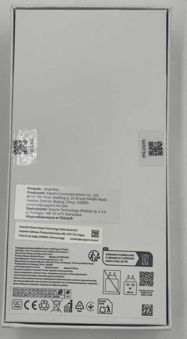 NOWY Smartfon XIAOMI Redmi 15C 4G 4/128GB 6.9" 120Hz Czarny