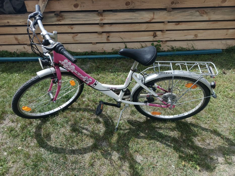 Rower damka damski dla dziewczynki