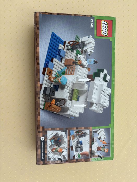 LEGO Minecraft 21142 Igloo Niedźwiedzia Polarnego nowy unikat