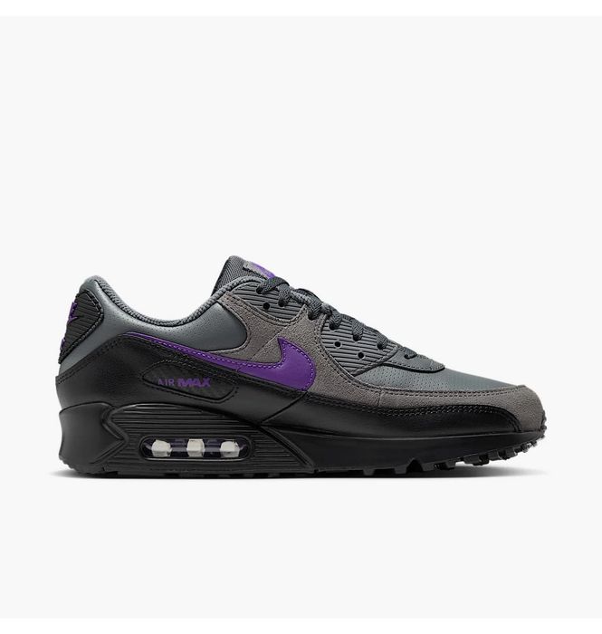Остання! Розмір 42.5 - Кросівки Nike Air Max 90 (сіро-фіолетові)