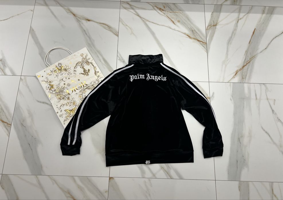 Palm Angels welurowa bluza L