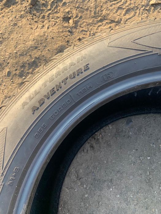 Шини 255/60 R20 Goodyear 2021року, 7,9мм