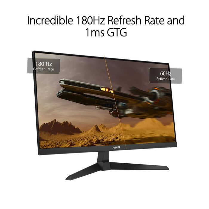 Monitor Asus TUF Gaming -24” Full HD, 180Hz, Fast IPS, 1ms - NOVO