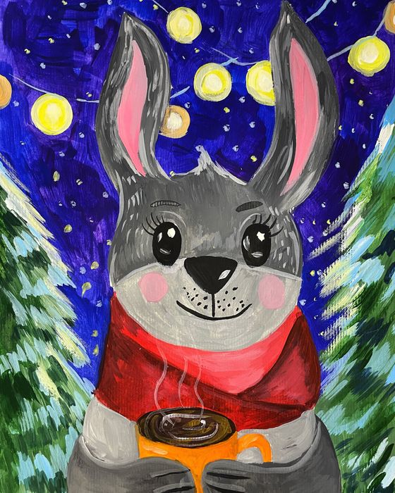 Групповые уроки рисования дети 7-13 лет.