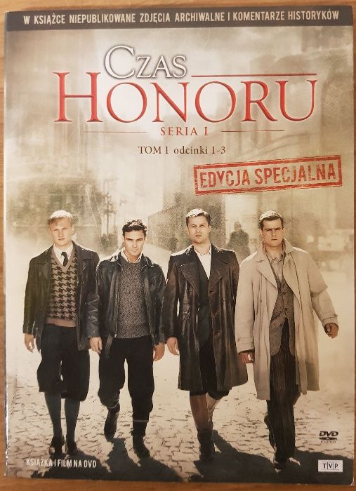 Kolekcja Serialu Czas Honoru (CZ 1 - ODCINKI 1, 2, 3) (UŻYWANE)