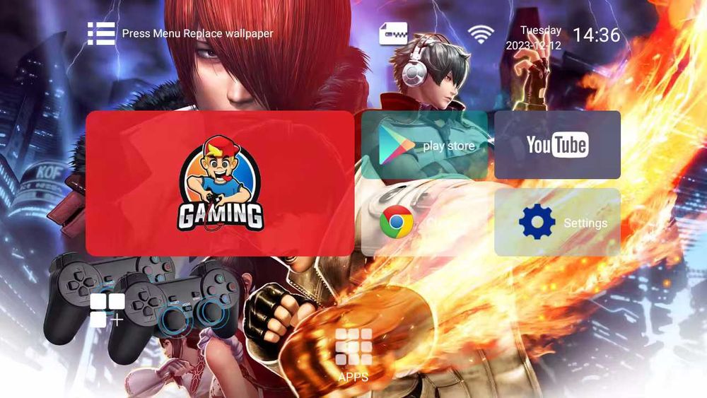 Игровая приставка Game Box 8 ГБ / 128 ГБ Smart TV Android 14.0 ULTRA