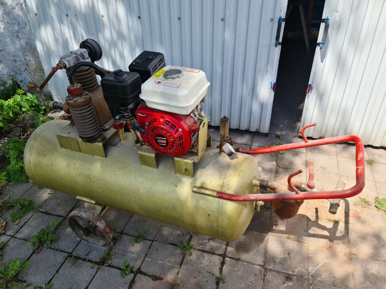 Kompresor 140l z silnikiem spalinowym Kielce • OLX.pl