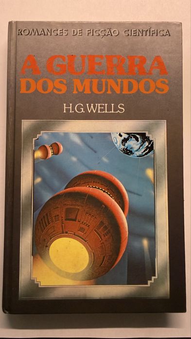 Livro "A Guerra dos Mundos" de H.G. Wells