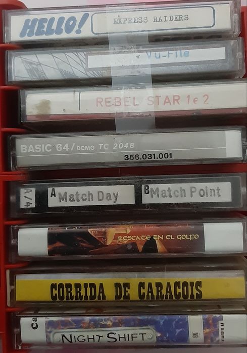 Jogos em casset para computador