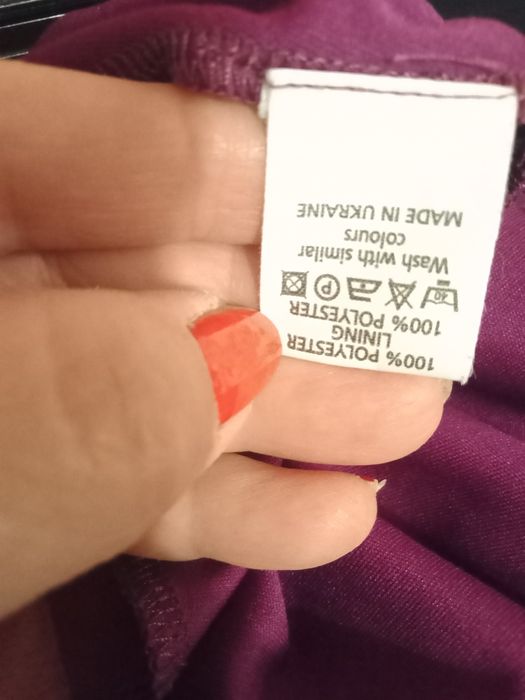 Bluzka letnia fioletowa