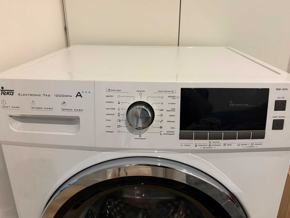 Maquina de Lavar Roupa TEKA TKD1270 - 7Kg - A+++